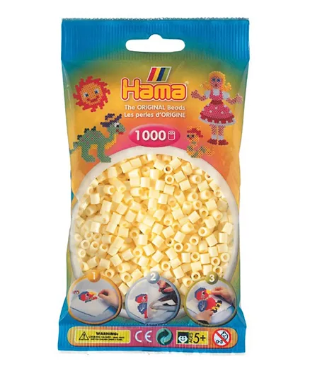 Hama Midi Beads in Bag - Cream