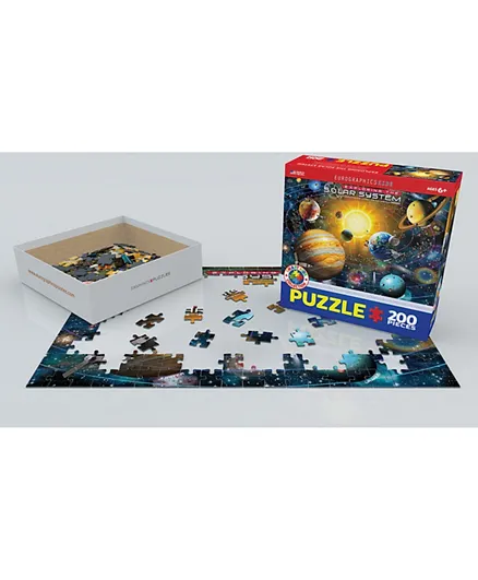 EuroGraphics Exploring The Solar System Puzzle - 200 Pieces
