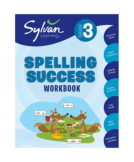 3rd Grade Spelling Success Workbook - English