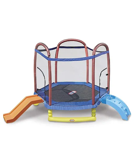 Little Tikes  Climb and Slide Trampoline - Multicolour