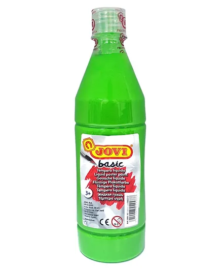 Jovi Basic Liquid Poster Paint Bottle Medium Green - 500ml
