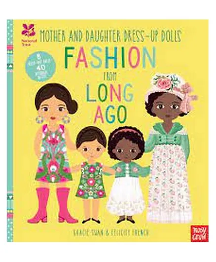 Mother and Daughter Dress-Up Dolls: Fashion from Long Ago Paperback - English