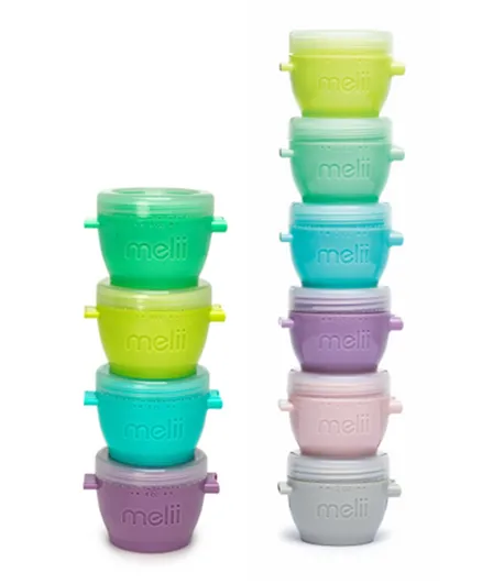 Melii  Snap & Go Pods Containers - 10 Pieces