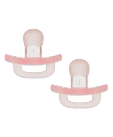 Spectra Soft Silicone Pacifier Pink Macaron - 3 Pieces