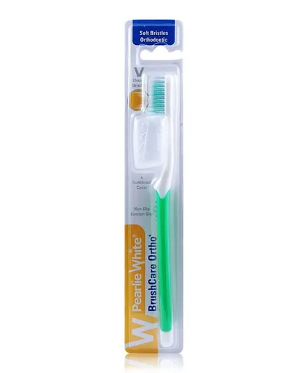 Pearlie White Orthodontic Toothbrush - Green