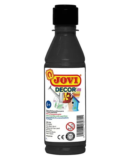 Jovi Decor Acryl Bottle Black - 250ml