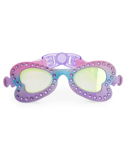 Bling2O Flutter Fly Pink Berry Swim Goggle - Multicolour