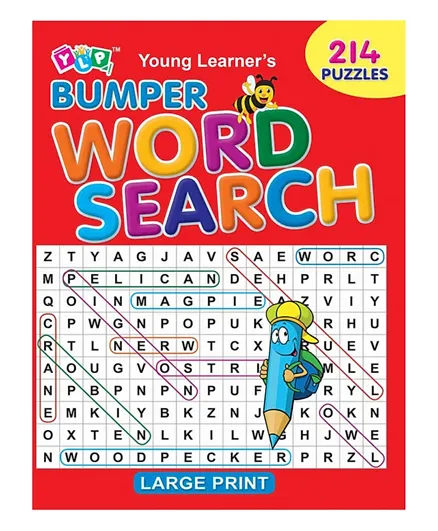 Bumper Word Search - English