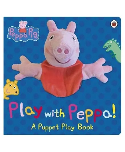 Peppa Pig Play with Peppa Hand Puppet Book - English