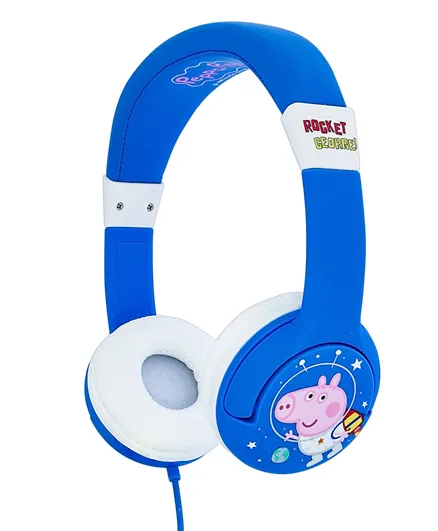 OTL Peppa The Pig On Ear Wired Headphone - George
