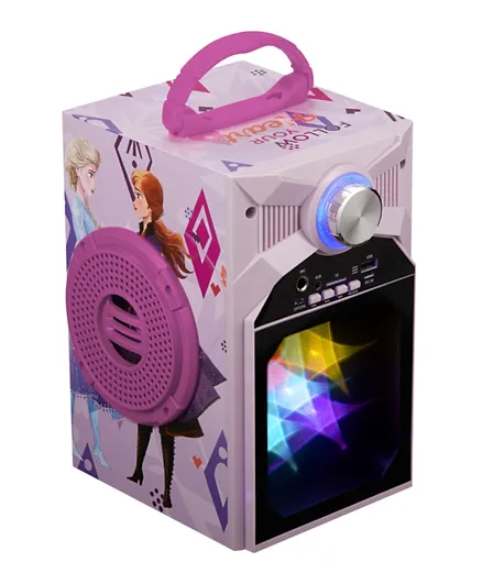 Disney Volkano Frozen Bluetooth Karaoke Speaker with Microphone