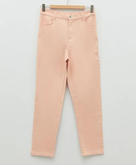 LC Waikiki Basic Gabardine Trousers - Pink