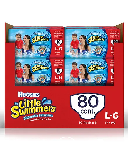 Huggies Little Swimmer Swim Diapers - 80 Diapers