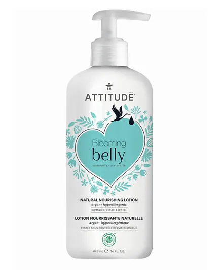 Attitude Blooming Belly Nourishing Lotion Argan - 473mL