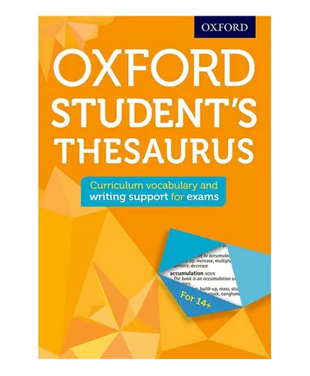 قاموس المرادفات والأضداد للطلاب من أكسفورد يونيفرسيتي برس - النسخة الورقية باللغة الإنجليزية