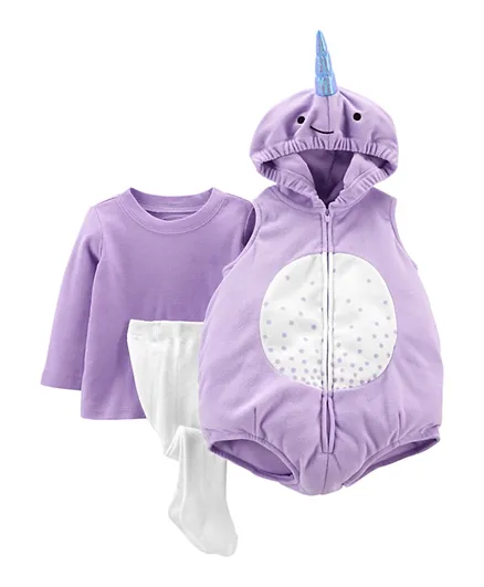 Carter's Little Narwhal Costume - Purple