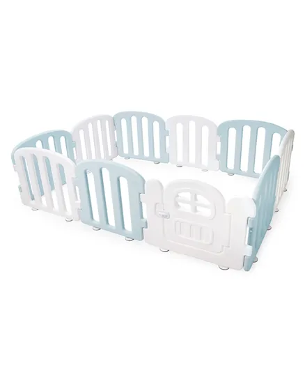 iFam First Baby Room - White + Cream Blue