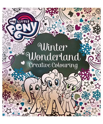 My Little Pony Winter Wonderland Creative Colouring - English