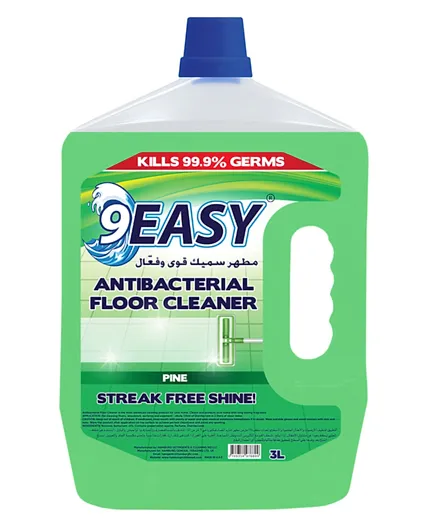 9Easy Antibacterial Disinfectant Floor Cleaner Pine - 3L