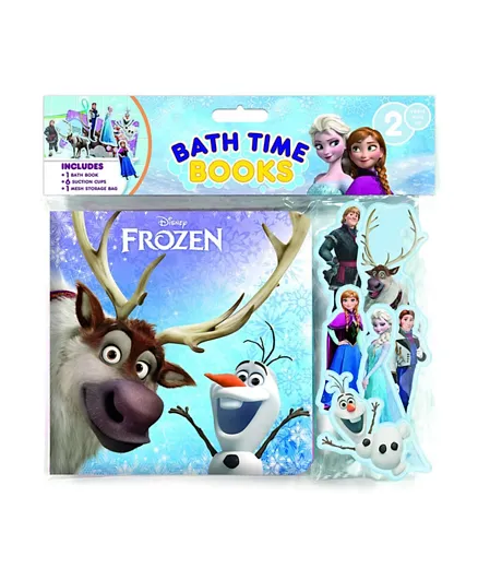 Phidal Disney Frozen Bath Time Water Proof Book Eva Bag Edition - English