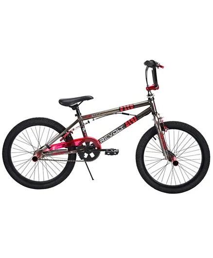هافي - دراجة ريفولت ميتالويد للأولاد   - أسود وأحمر