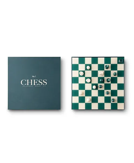 Printworks Wooden Classic Chess - Green