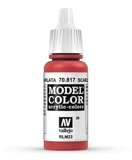 Vallejo Model Color 70.817 Scarlet - 17mL