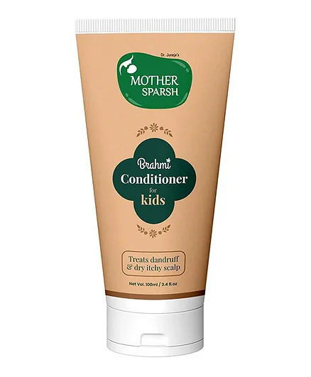 Mother Sparsh Brahmi Anti-Dandruff Hair Conditioner For Kids - 100mL