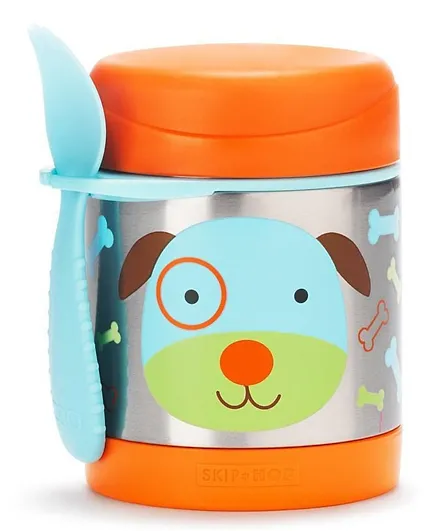 Skip Hop Doggy Insulated Little Kid Food Jar - 325mL