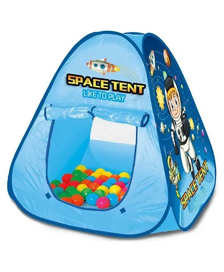 Space Tent with Balls - 50 Pieces