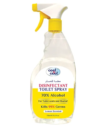 Cool & Cool Disinfectant Toilet Spray - 750ml