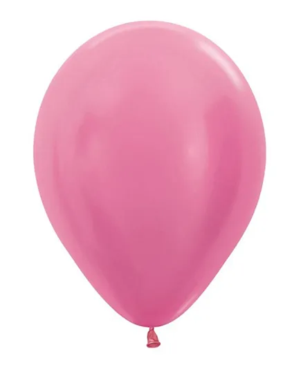 Sempertex Round Latex Balloons Stain Fuchsia - Pack of 50