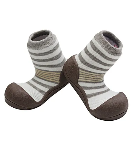 Attipas Sock Shoes - Brown
