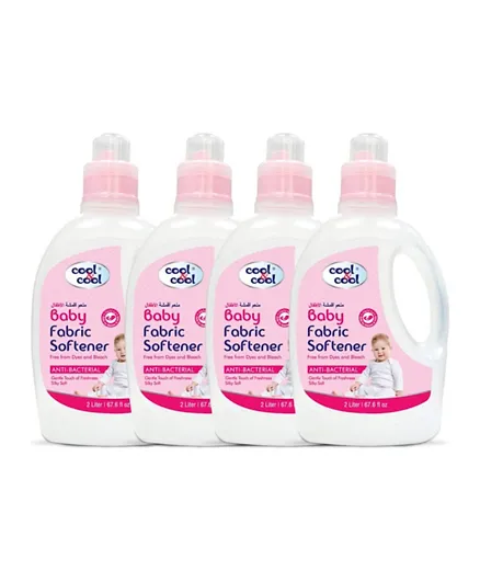 Cool & Cool Baby Fabric Softener Pack of 4 - 2L each
