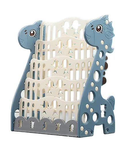 Lovely Baby Giraffe Bookshelf - Blue