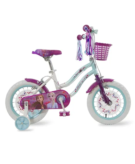Spartan Disney Frozen Blue & Purple Bicycle - 14 Inches