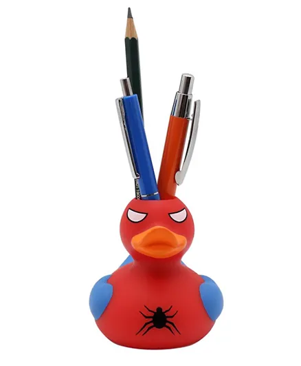 Lilalu Holdys Spidy Rubber Duck Bath Toy - Red