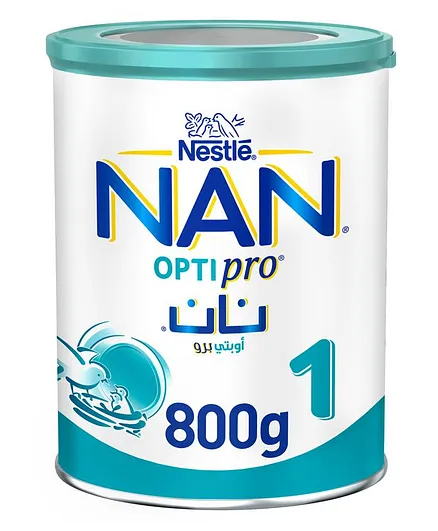 Nan OPTIPRO 1 Starter Infant Formula, Brain Development Support, 0-6 Months with 2’FL & BL Probiotic - 800g