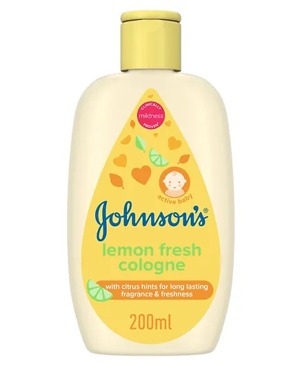 Johnson & Johnson Baby Cologne Lemon Fresh - 200 ml