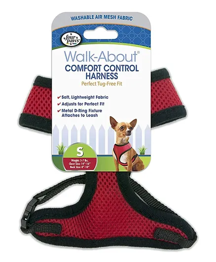 Four Paws Comfort Control Dog Harness - Small