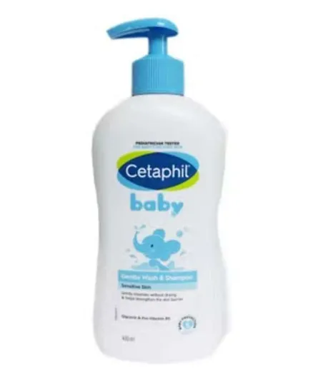 Cetaphil Baby Gentle Wash And Shampoo Pump - 400ml