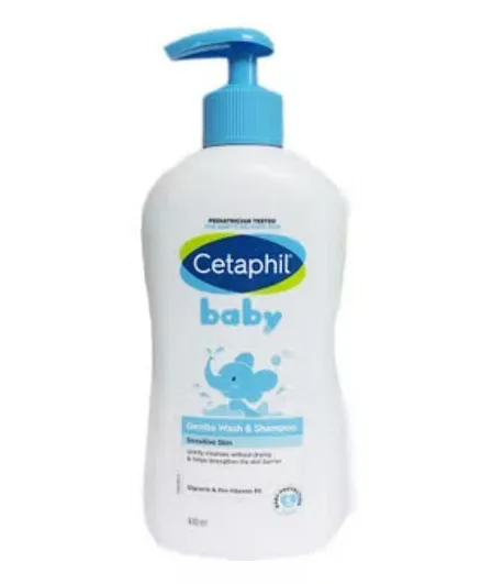 Cetaphil Baby Gentle Wash And Shampoo Pump - 400ml