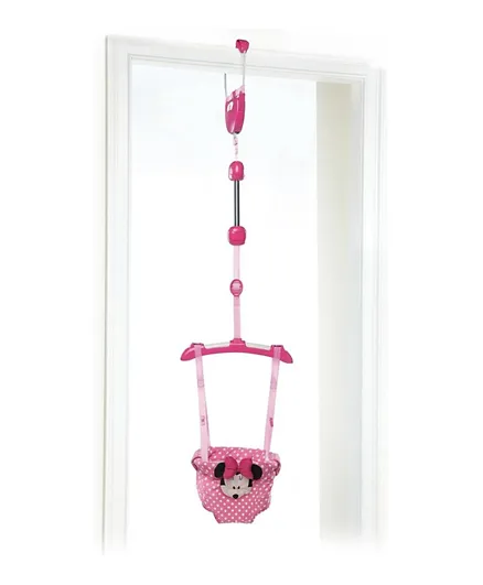 Disney Happy Triangle Minnie Mouse Door Jumper - Pink