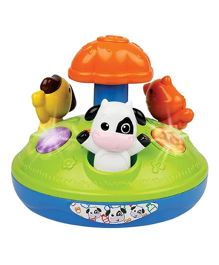 Animal sound toy spinner online