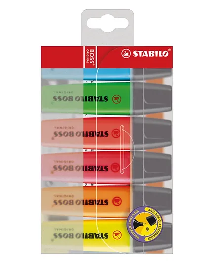 Stabilo Highlighter Boss Original - Pack of 6