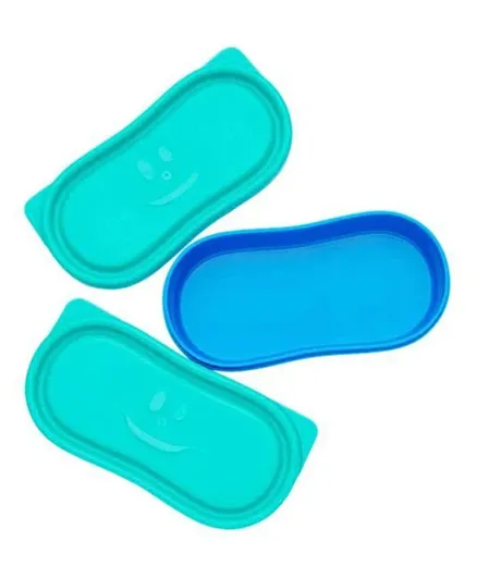 Maped Picknik Concept Snack Box Blue - Pack of 2