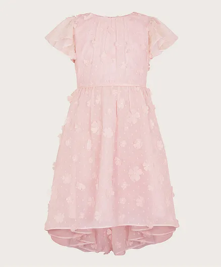 Monsoon Children Petunia Party Dress - Pink
