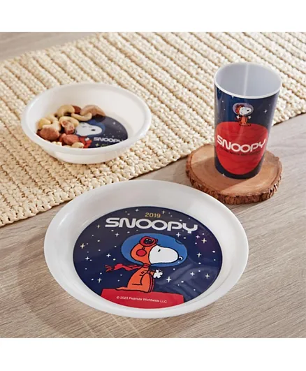 HomeBox Snoopy Peanut Breakfast Set - 3 Pieces