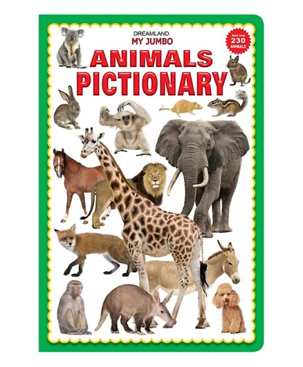 My Jumbo Animals Pictionary - English