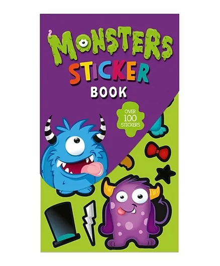 Eurowrap Monster Sticker Book - 100 Stickers
